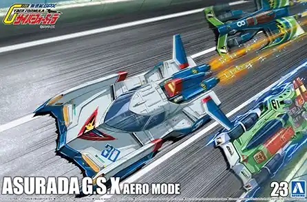 Aoshima 05606 ASURADA G.S.X AERO MODE Haute Qualité
