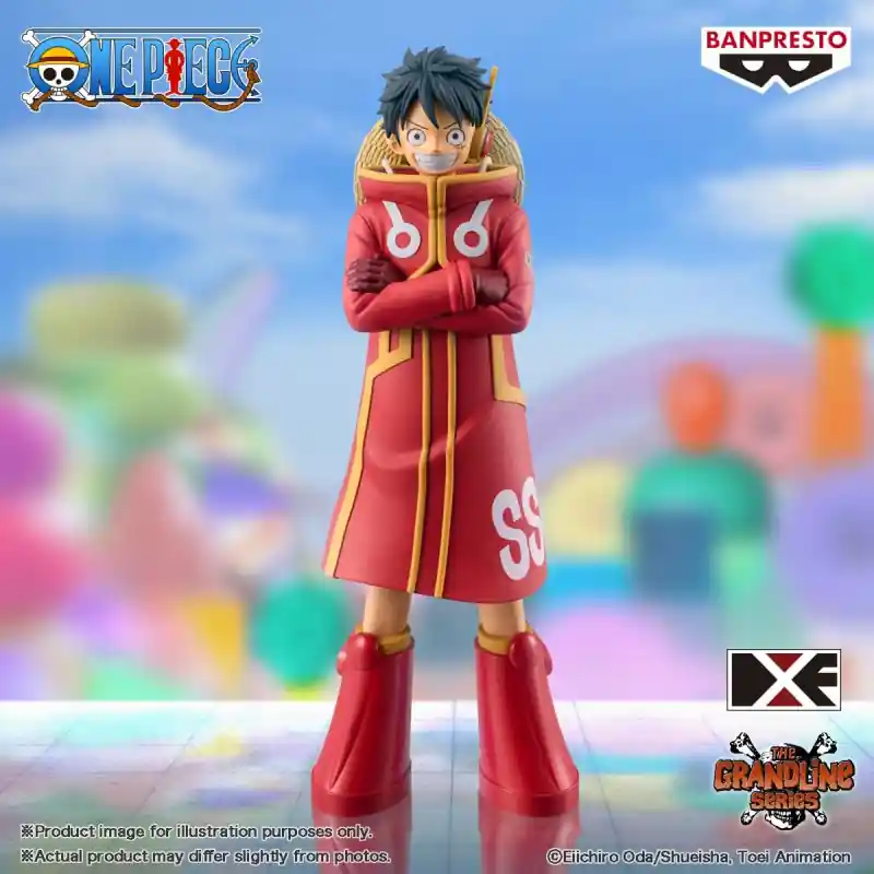Bandai BP89480 One Piece DXF The Grandline Series - Egghead Mokey.D.Luffy Achetez Aujourd'hui