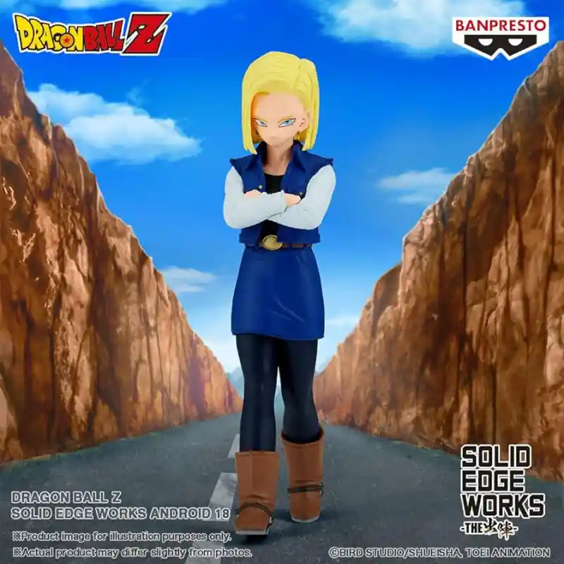 Soldes Bandai BP89639 Dragon Ball Z Solid Edge Works - Android 18