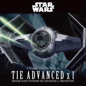 Nouveauté Bandai 01214 TIE Advanced x1 Sienar Fleet Systems TIE Advanced x1 Prototype