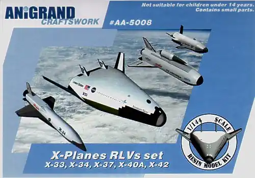Prix Réduit Anigrand Craftswork AA5008 X-33, X-34, X-37, X-40A, X-42 - X-planes RLVs compile-set