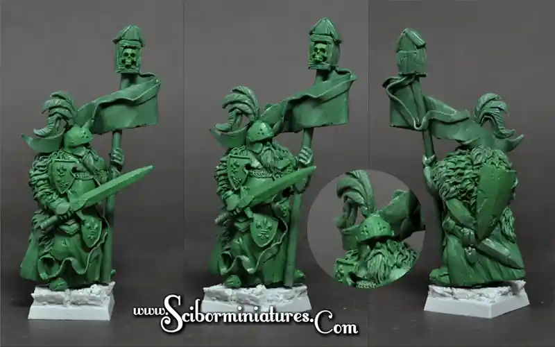 Livraison Express Scibor Monstrous Miniatures 28FM0663 Crusader Knight 5