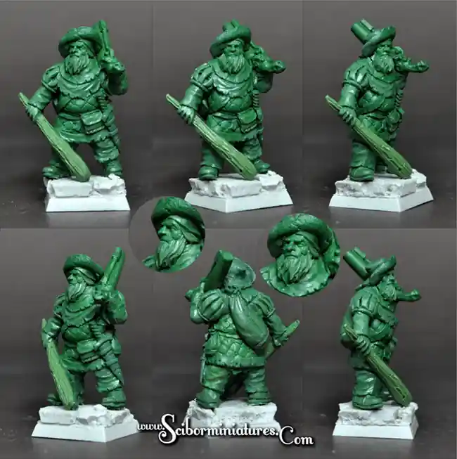 Scibor Monstrous Miniatures 28FM0679 Robber 4 Dernier Modèle