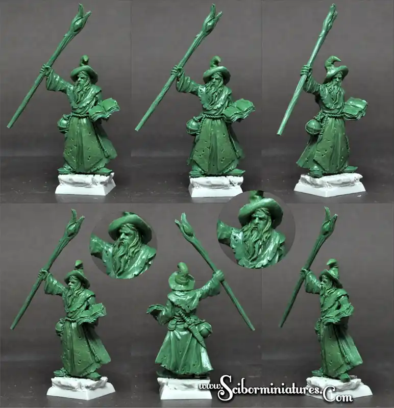 Scibor Monstrous Miniatures 28FM0694 Wizard 3 Offre Exclusive