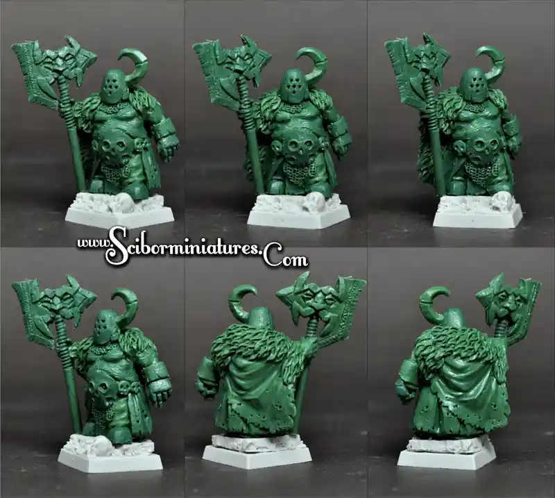 Scibor Monstrous Miniatures 28MA0111 Evil Dwarf Lord 18 Nouvelle Collection