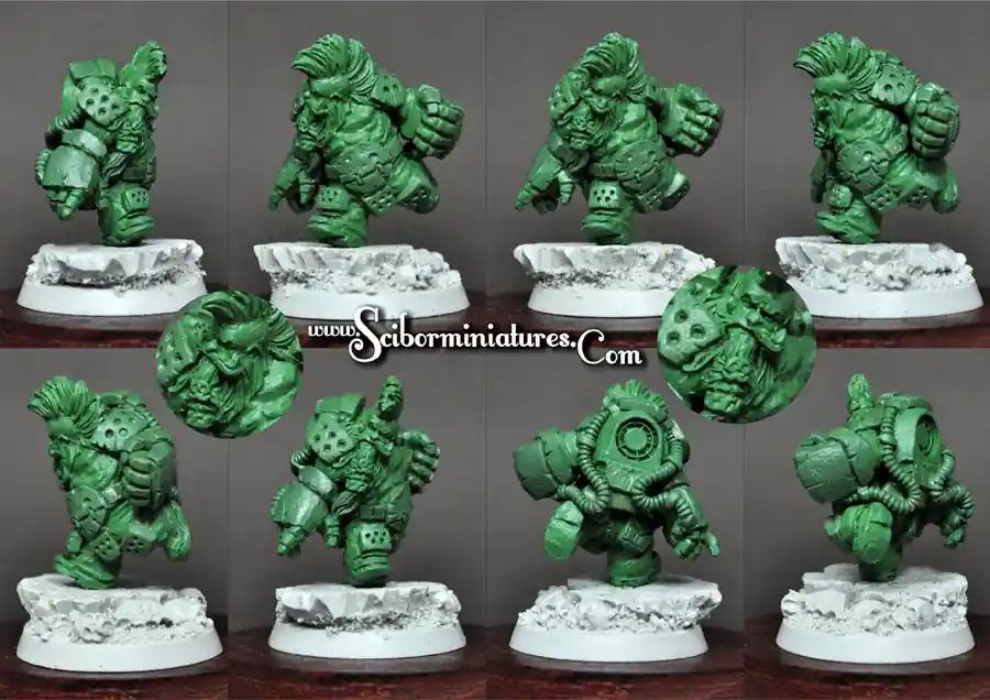 Scibor Monstrous Miniatures 28SF0224 SF Dwarf Wild Chieftain 5 Pas Cher