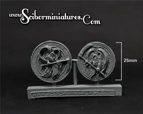 Must-Have Scibor Monstrous Miniatures CPAR0146 Angels Reliefs 6 (2 pcs)