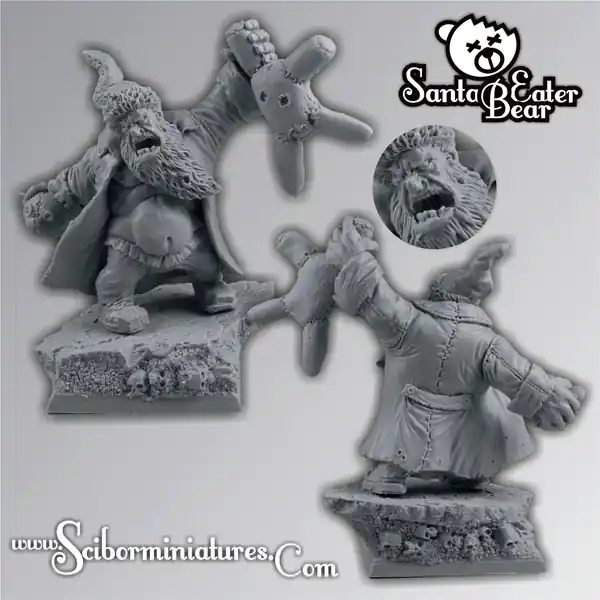 Scibor Monstrous Miniatures OGSA0003 Ogre Santa Bear Eater Meilleur Prix