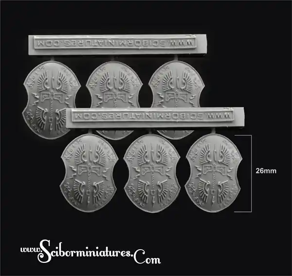 Scibor Monstrous Miniatures CPSH0230 Thor Shields 1 (6 pcs) Offre Du Jour