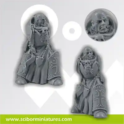 Scibor Monstrous Miniatures CPTB0141 SF Templar Knight Body 2 Solde