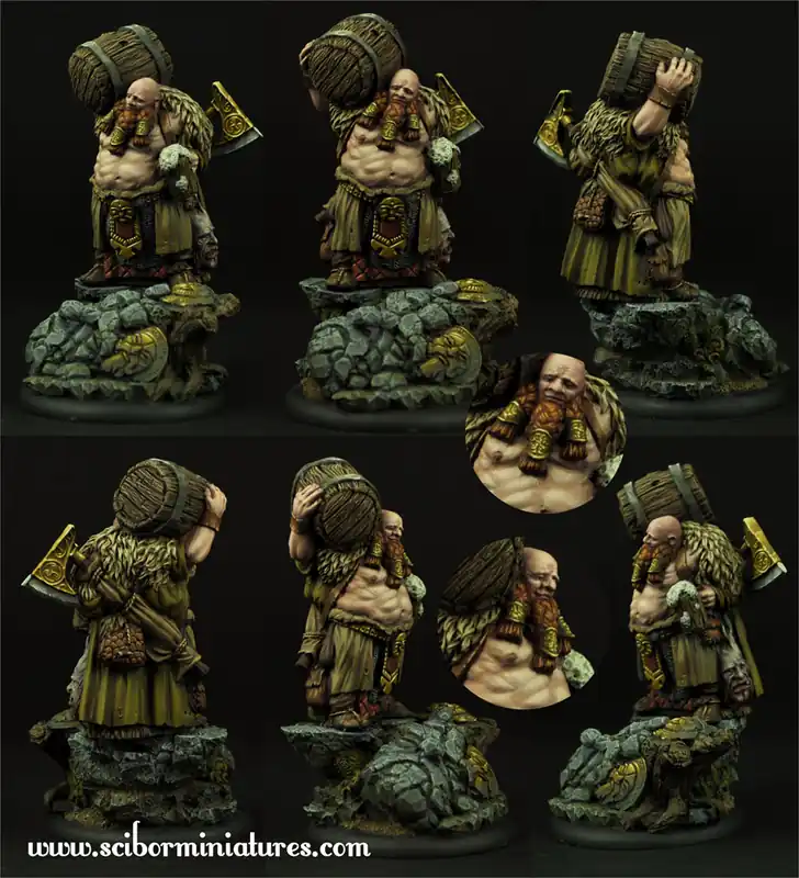 Prix Réduit Scibor Monstrous Miniatures 54FM0026 Alcomatir Barrel Slayer New