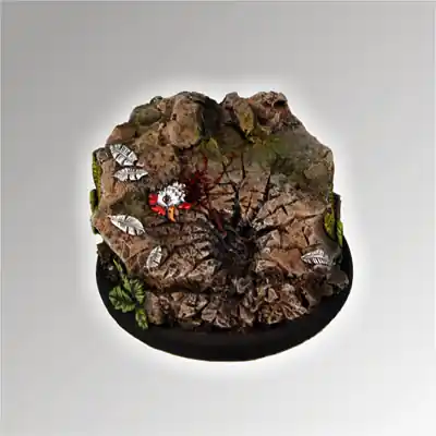 Scibor Monstrous Miniatures 54FM0017 Chicken Hunter 50mm Base Offre Du Jour