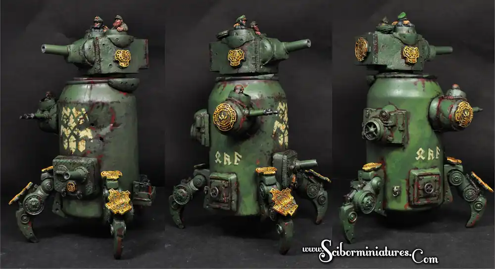 Scibor Monstrous Miniatures 28SF0208 Dwarven Can Tank Promotion Saisonnière