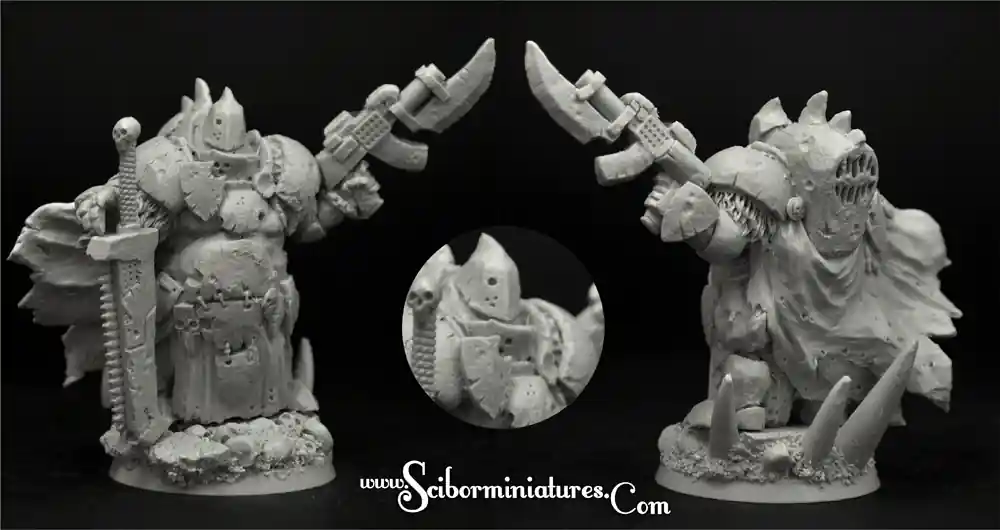 Scibor Monstrous Miniatures 28SF0186 Rotten Lord 4 Prix Choc