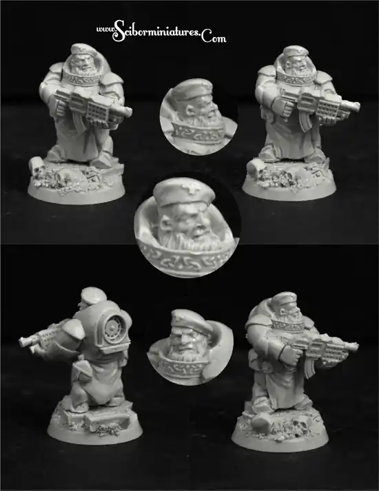Scibor Monstrous Miniatures 28SF0165 SF Dwarf Marine 5 Remise