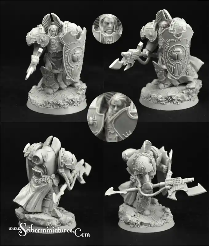 Prix Réduit Scibor Monstrous Miniatures 28SF0173 Egyptian SF Horus Guard 5