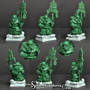 Jusqu'à Épuisement Des Stocks Scibor Monstrous Miniatures 28FM0605 Dwarf Wizard 5