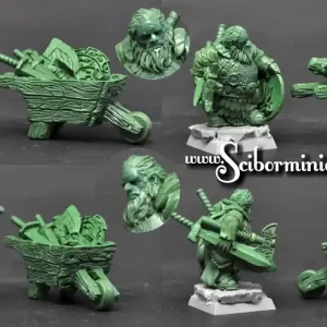 Promotion Scibor Monstrous Miniatures 28FM0497 Dwarf Armorer