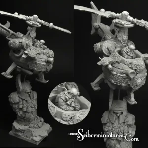 Scibor Monstrous Miniatures 28FM0339 Dwarven Bomber Populaire