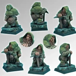 Achat Immédiat Scibor Monstrous Miniatures 28FM0105 Dwarf Miner 3