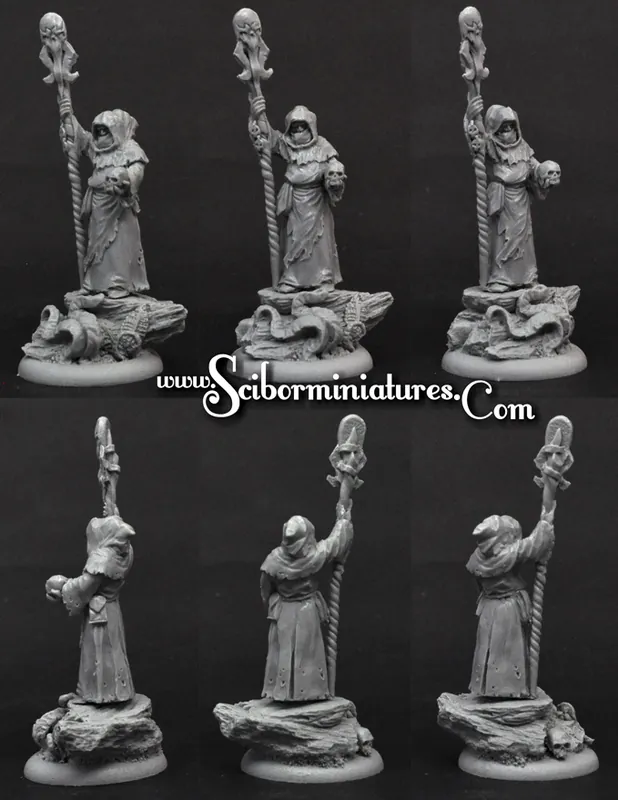 Meilleur Choix Scibor Monstrous Miniatures 28CM0022 Cthulhu Cultist 6