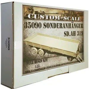 Custom scale 35090 German special trailer Sd.Ah. 319 Prix Réduit