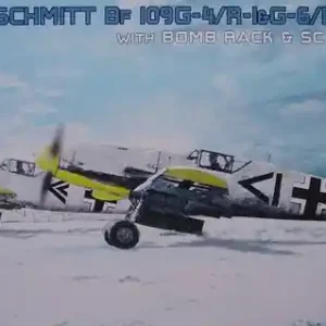 Kora Models KPK7212 Messerschmitt Bf-109G-4/R-1 and G-6/R-1 Jagdbomber 1x250 Livraison Express