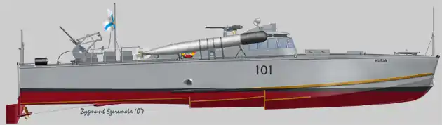 Acheter Direct Choroszy Modelbud S41 Finnish Motorboat HURIA