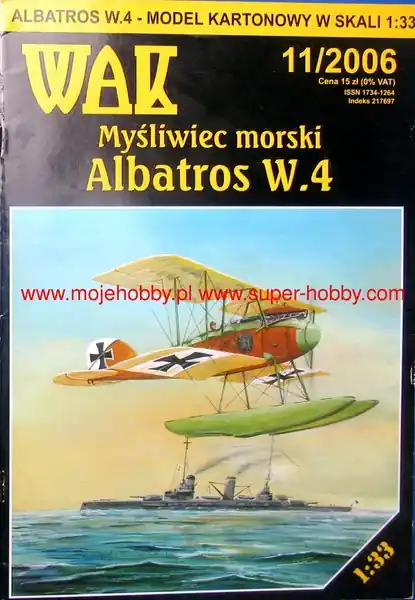 Jusqu'à Épuisement Des Stocks WAK 11-2006 Albatros W.4