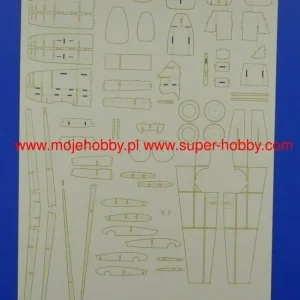 Haliński KA-2-2009-ac Messerschmitt Bf 109E-7/Trop (Laser Cut Frames) Vente Flash