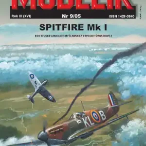 Modelik 09_05 British fighter SPITFIRE Mk I Petit Prix