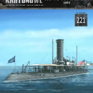 Vente Flash Modelarstwo kartonowe 221 USS Katahdin - Taranowiec Obrony Portu (1893)