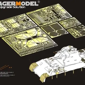 Marque VoyagerModel.Co.Ltd PE35998 WWII German FlaKPanzer V FlaKvierling 20mm MG 151/ 20 Basic