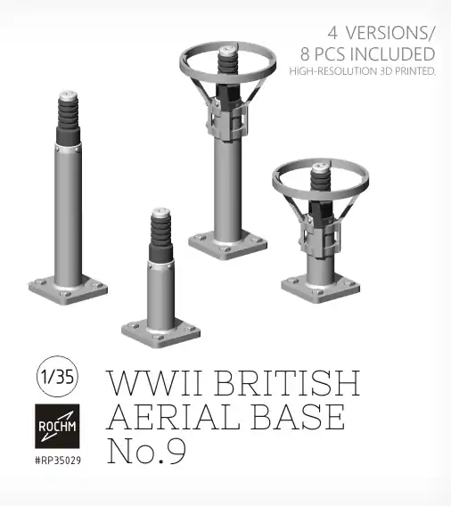 Rochm Model RP35029 WWII British Aerial Base No.9 Meilleur Prix