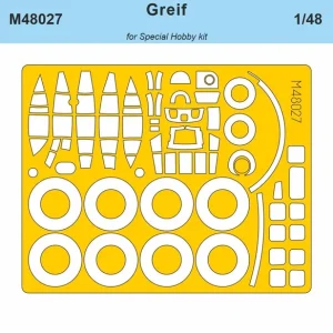 NEW! Special Hobby M48027 Heinkel He-177 A Greif - Masks Set (for Special Hobby Kits) Top Vente
