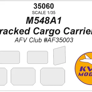 Seulement Aujourd'hui NEW! KV Models 35060 M548A1 Tracked Cargo Carrier - Masks Set (for AFV 35003 Kit)