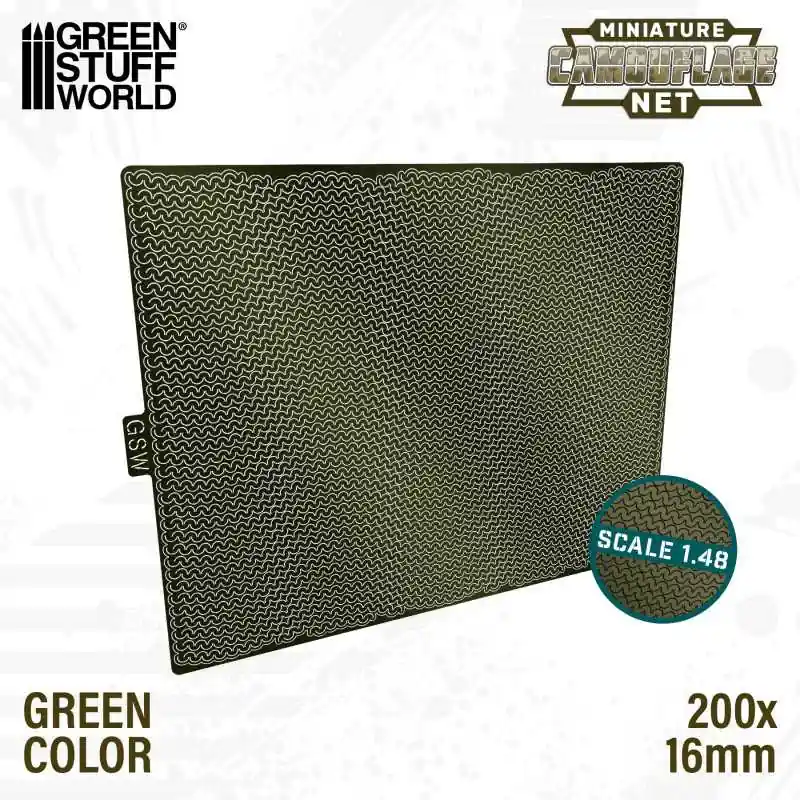 Expédition Rapide Green Stuff World 13511 Miniature Camouflage Net Green