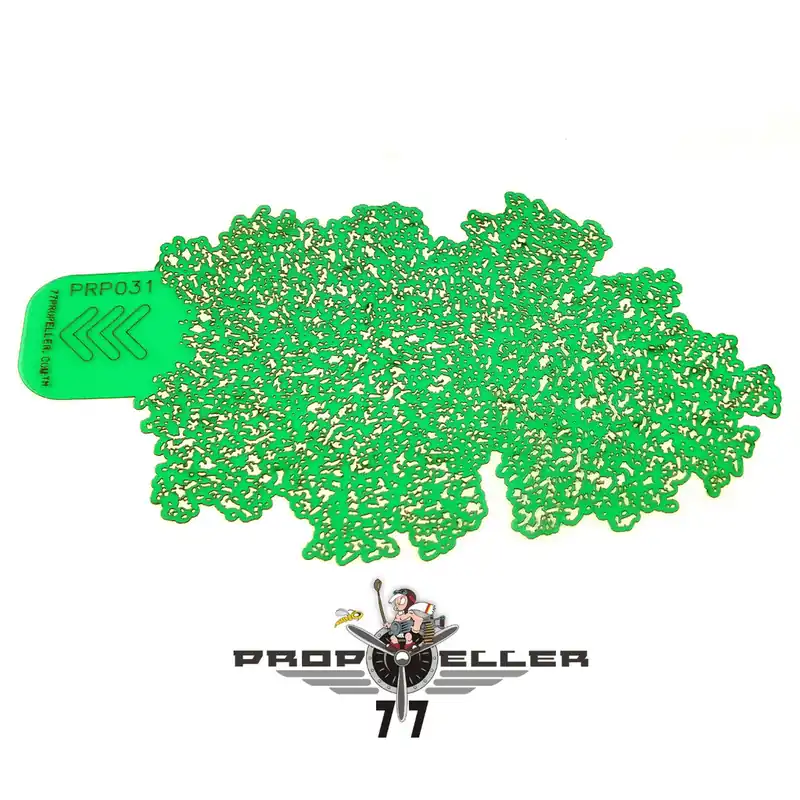 Meilleure Vente 77propeller 031 Airbrush Template - medium stains - Airbrush Stencils (110 mm x 70 mm)