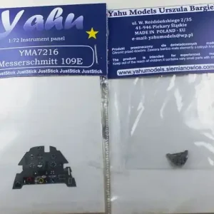 Yahu Models A7216 Me 109 E ICM / Tamiya/ Hasegawa / Airfix Commander Vite