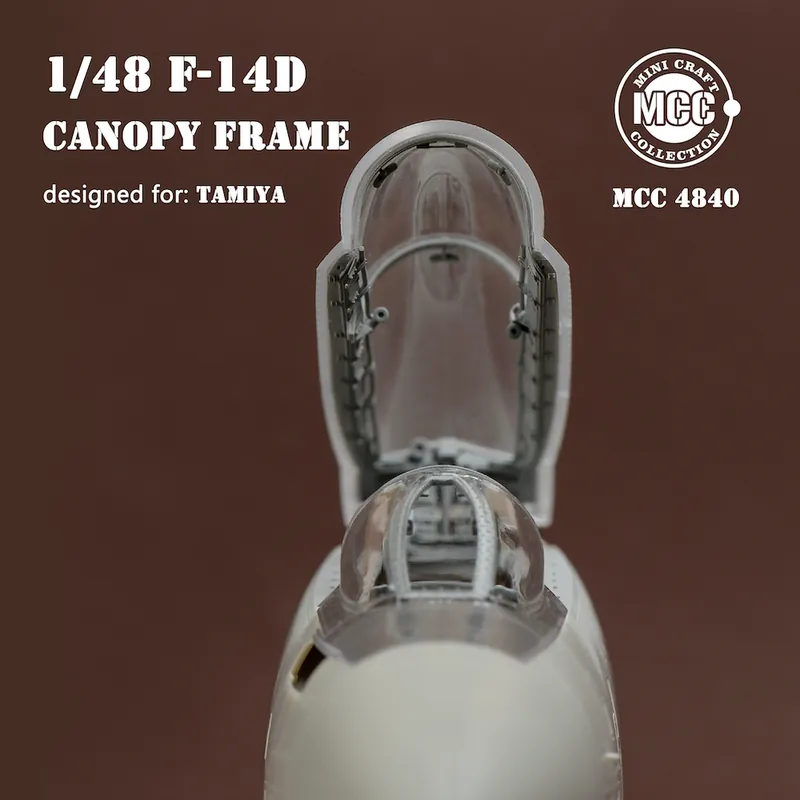 Bon Marché Mini Craft Collection 4840 Grumman F-14 D Tomcat - Canopy Frame (for Tamiya kits)