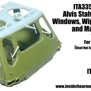 Inside the Armour ITA335095 Alvis FV622 Stalwart - Replacement Windows and Wipers (for Airfix Kits) Livraison Express