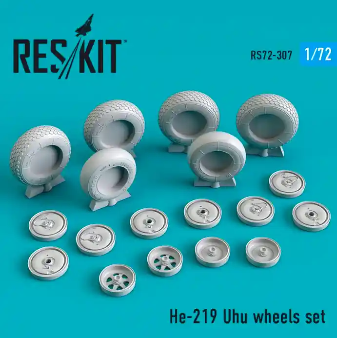 DISCONTINUED RES/KIT 72-0307 He-219 Uhu wheels set Achetez Aujourd'hui