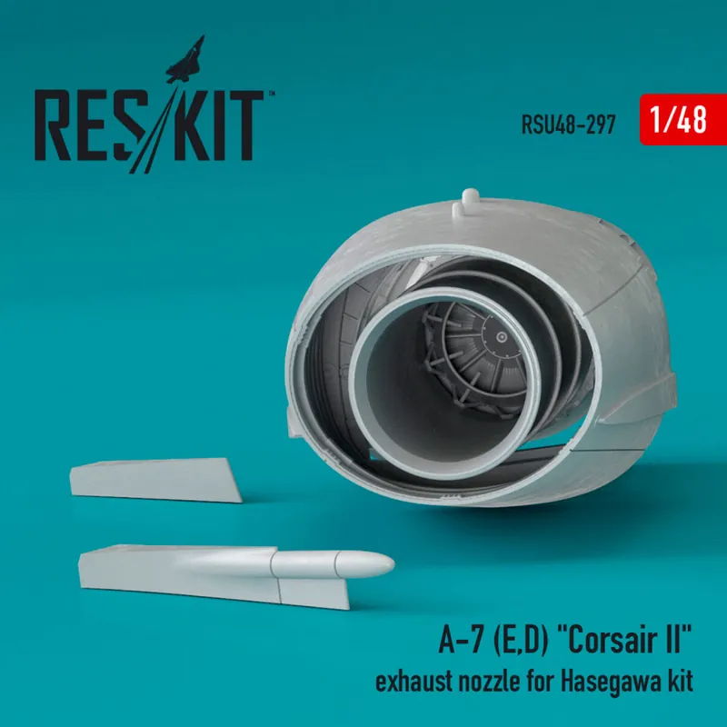 Vente Flash RES/KIT U48-0297 A-7 (E,D) "Corsair II" Exhaust Nozzle For Hasegawa Kit