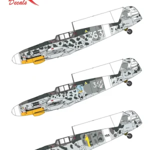 Exotic Decals 32026 Italian Gustavs over Sicily Part 2 - Bf 109-G in Regia Aeronautica Seulement Aujourd'hui