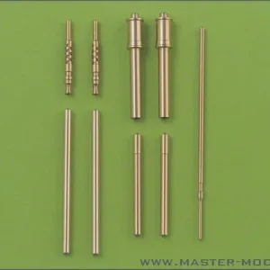 Réduction Master AM-48-018 Fw 190 A6 armament set (MG 17 barrel tips, MG 151 barrels, MG 151 fairings) & Pitot Tube