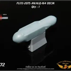 Acheter En Ligne Flying Leathernecks 172-2075 McDonnell Douglas AV-8 B Harrier II - AN/ALQ-164 DECM pod (3D-Printed)