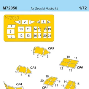 Special Hobby M72050 Heinkel He-59 B (For Special Hobby Kit) Dernier Modèle