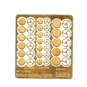 Authentique Marabu Finest Hobby Designs M72002 British landing lights
