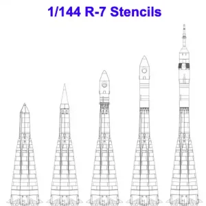 Populaire New Ware D008 R-7 stencils