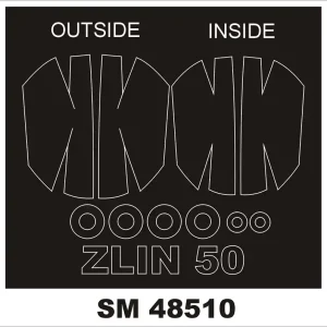 Populaire Montex SM48510 Zlin Z-50L KP